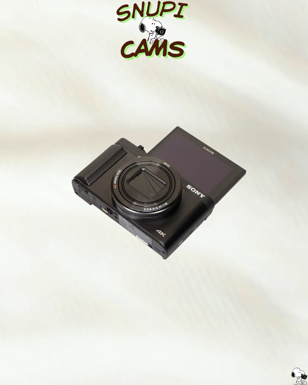 Sony Cyber‑shot HX99 (180° nagibni LCD ekran)  📸