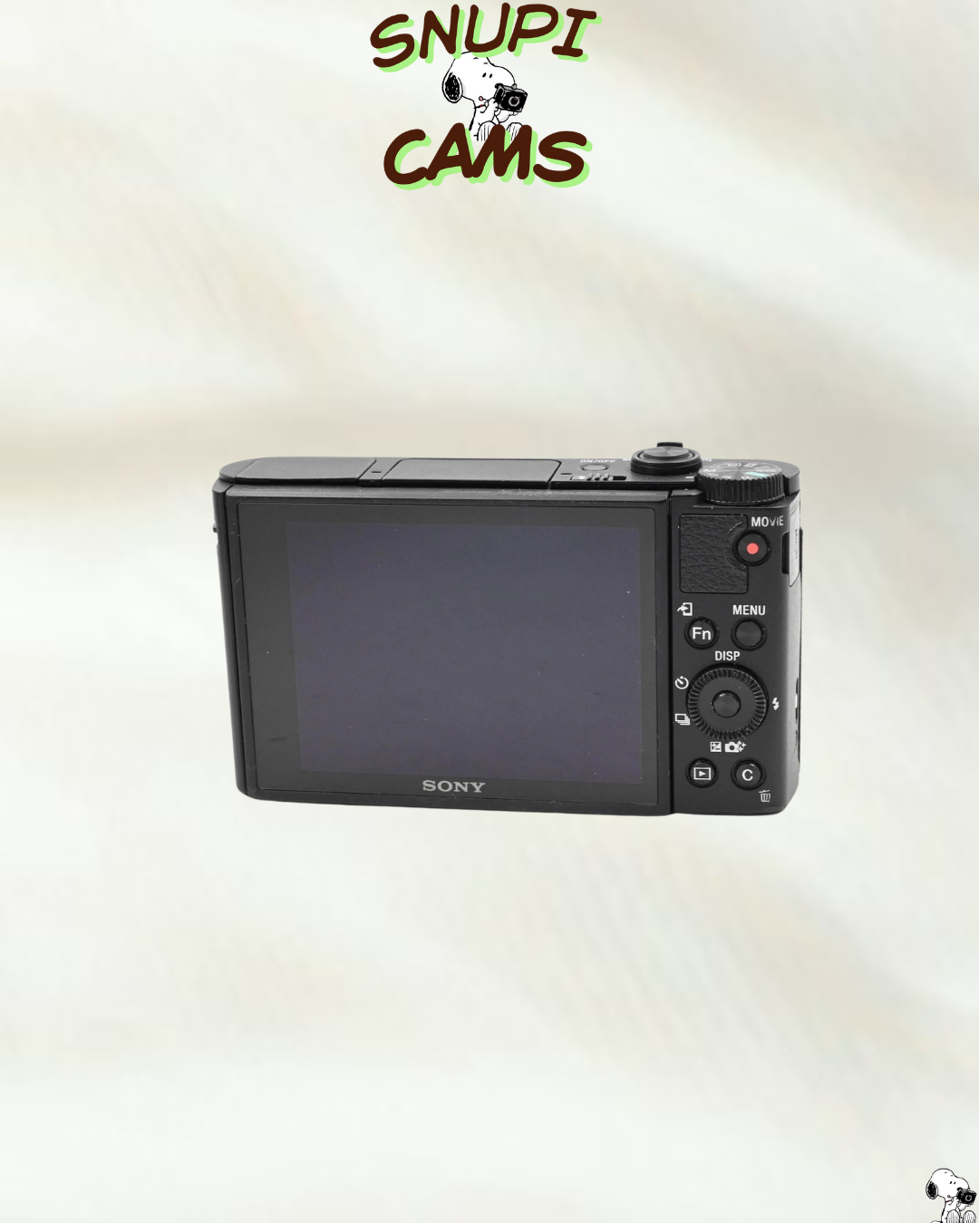 Sony Cyber‑shot HX99 (180° nagibni LCD ekran)  📸