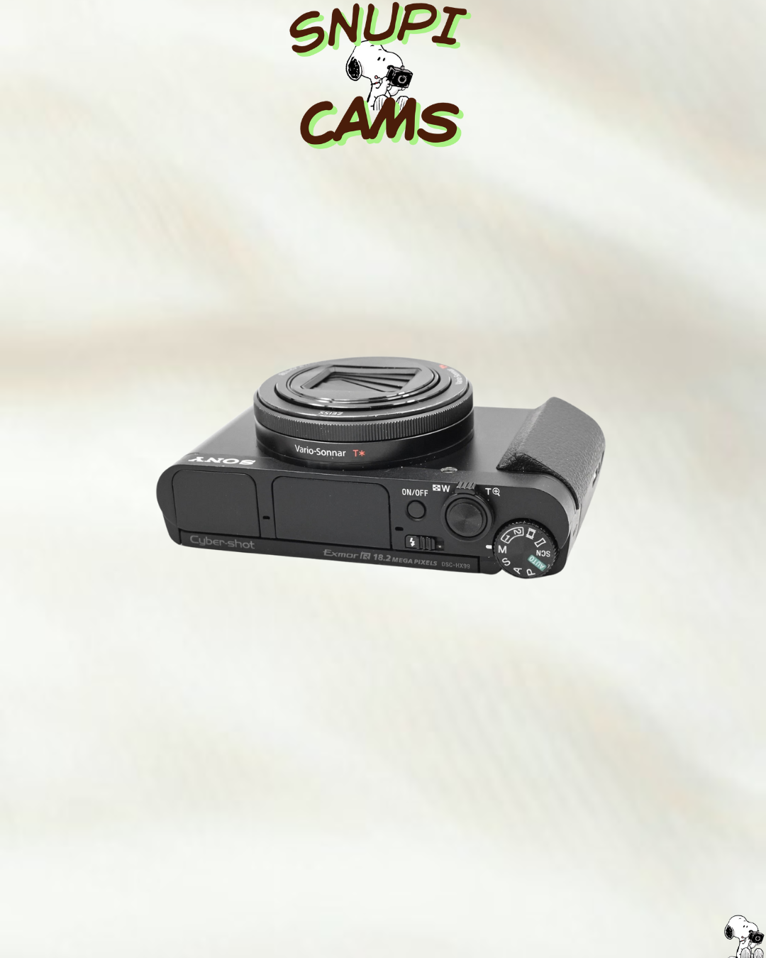 Sony Cyber‑shot HX99 (180° nagibni LCD ekran)  📸