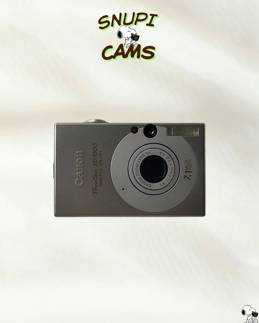 Canon PowerShot SD1000 📸 (Canon IXUS 70)