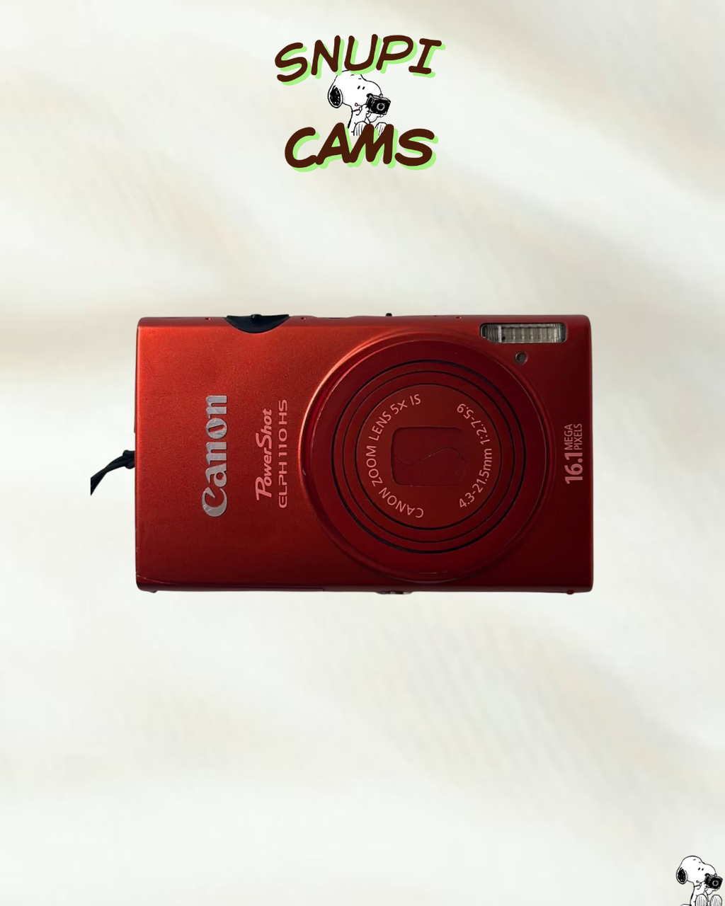 CANON POWERSHOT ELPH 110 HS / IXUS 125 HS 📸