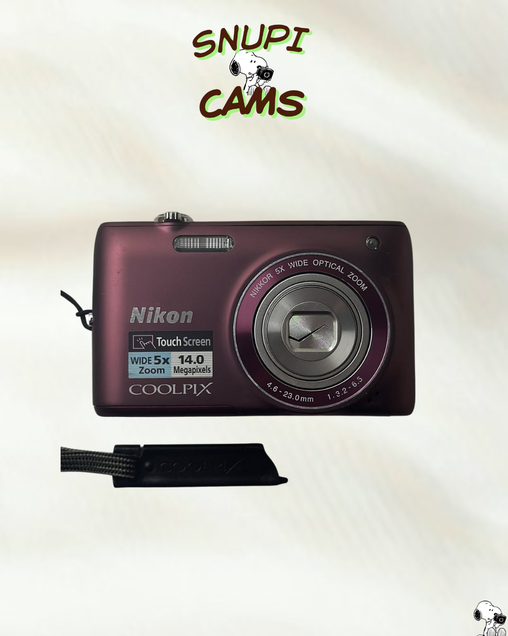 NIKON COOLPIX S4100 touchscreen 📸